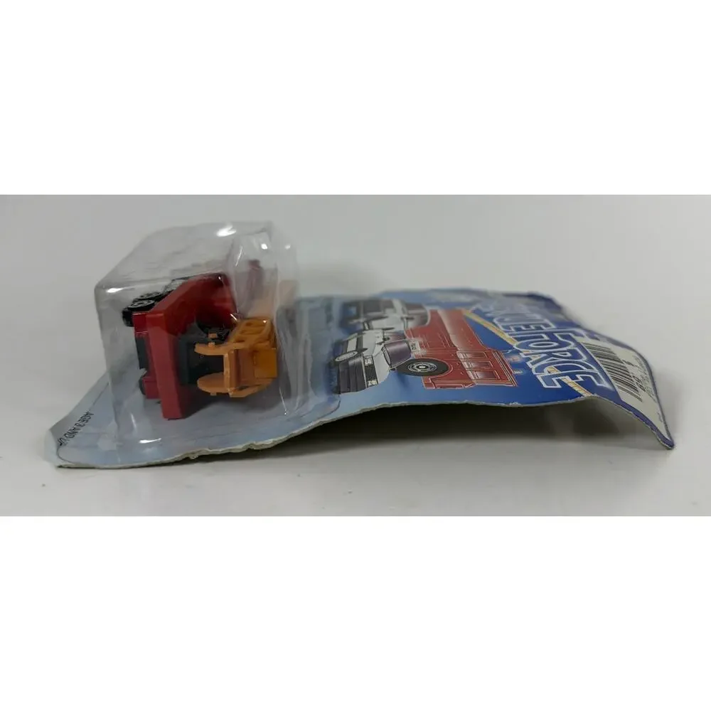 Lot of 4 Vtg Toy Cars Diecast & Plastic - Tank Rescue Tow Tractor